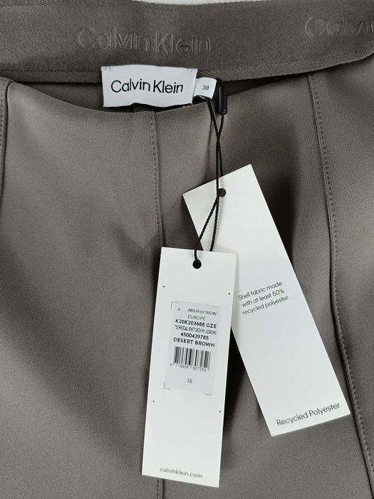 Calvin Klein Legginsy Desert Brown R. 38