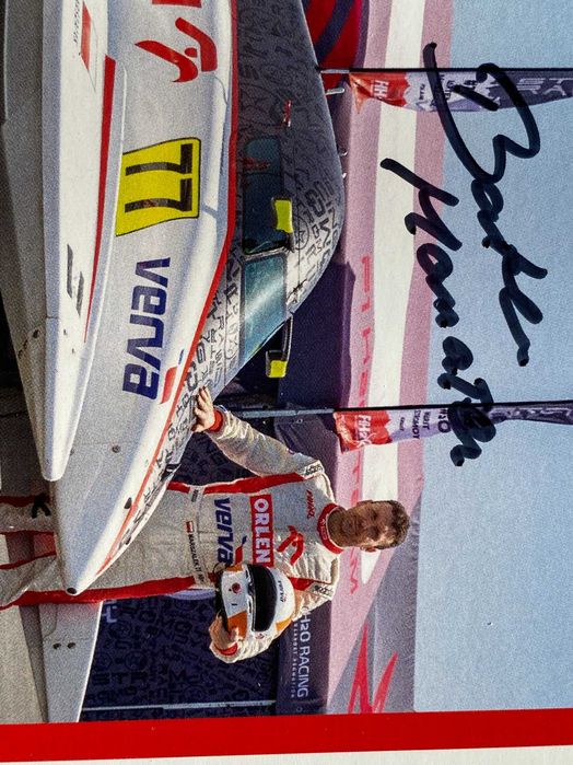 Oryginalny autograf Bartek Marszałek motorowodniak wicemistrz świata