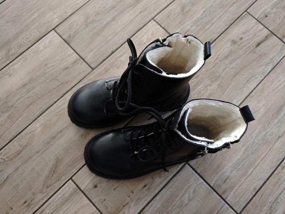 Trapery botki damskie 39/40 nowe