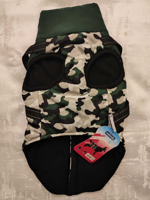 Casaco Impermeável para Cão - L - novo