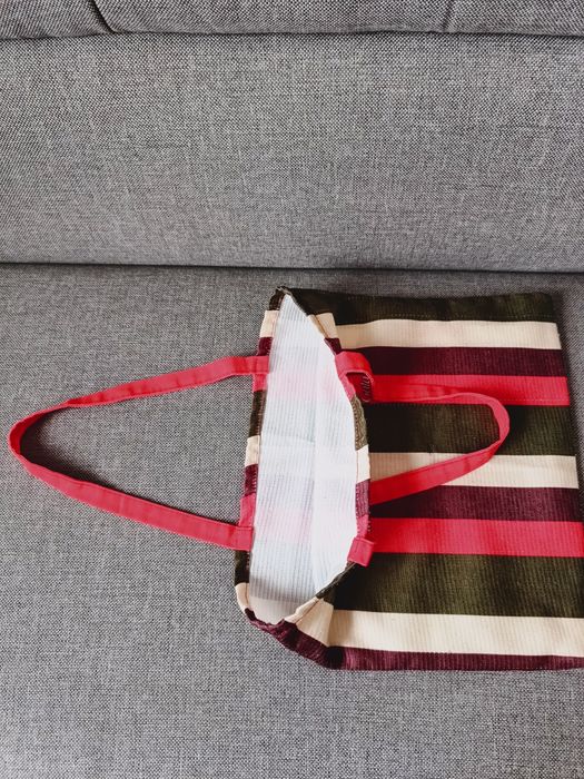 Torba materiałowa na zakupy, książki
