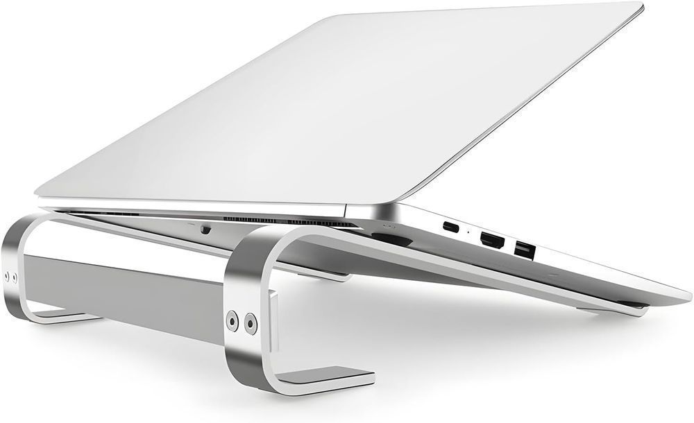 Podstawka pod laptop 10 - 17" ART P22 aluminiowa mocna srebrna