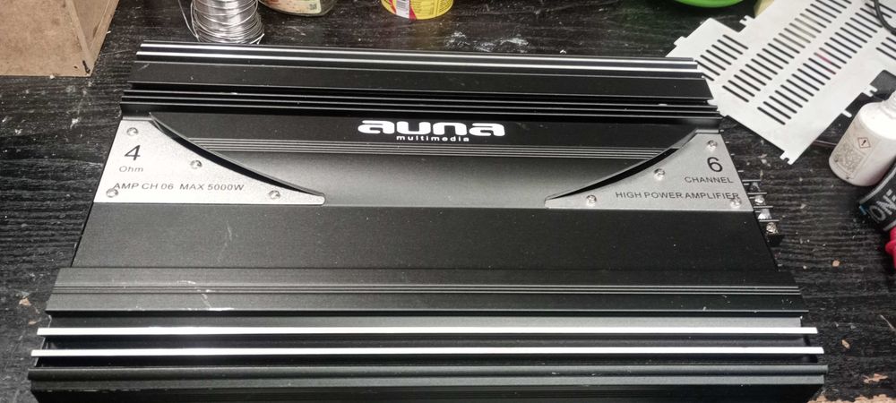 Wzmacniacz Samochodowy Auna 5000Watt 6 Ch