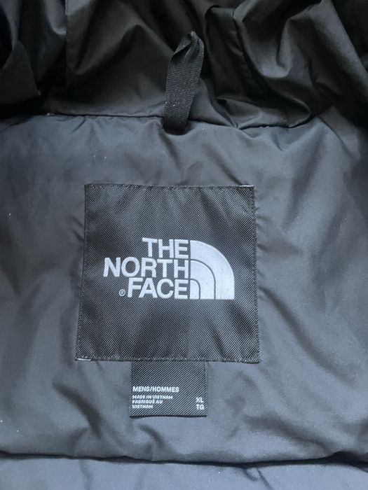 The North Face 700 kurtka puchowa męska czarna puchówka z kapturem