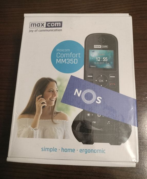 Maxcom Telemóvel novo embalado selado da NOS