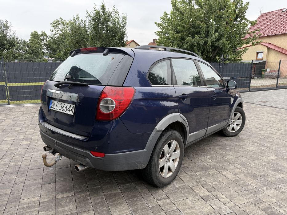 Chevrolet Captiva 2.0VCDI 150KM, Automat, 4x4, Hak, 2008r, 240tys, 7osbowa