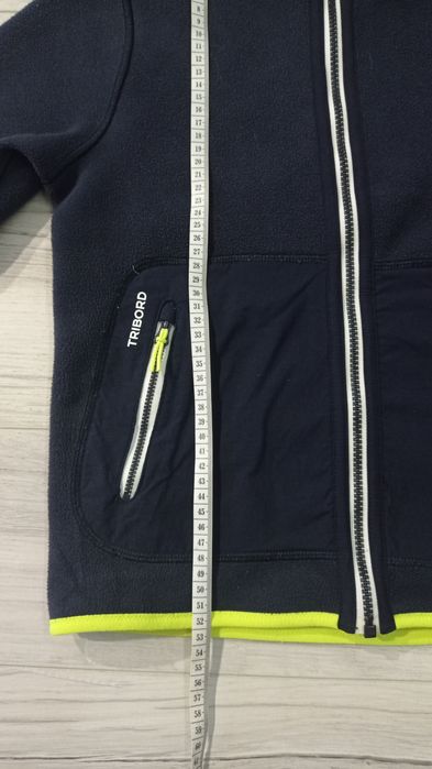 Dwustronna bluza polarowa, Decathlon, r. ok 140
