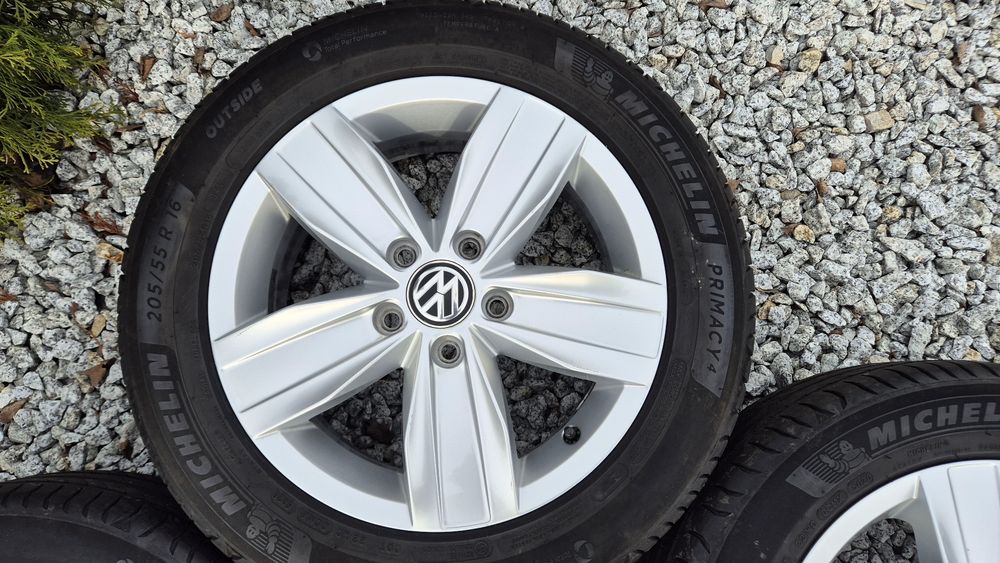 Kola Alumniowe Volkswagen Caddy Golf passat seat skoda 16 5x112 michelin