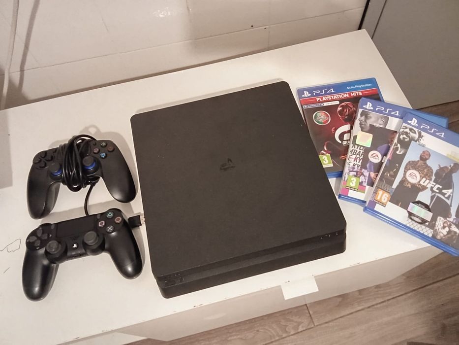 Ps4 slim preto 500GB