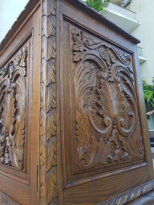 Louceiro de madeira maciça