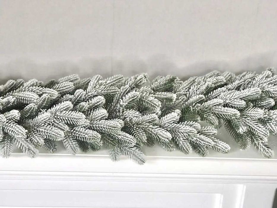 Хвойні новорічні гірлянди Traditional - декор (засніжені 1.2 м та 2 м)