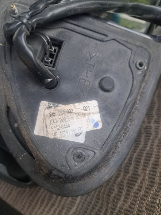 Зеркало праве MERCEDES BENZ W220 15 PIN 2208100216