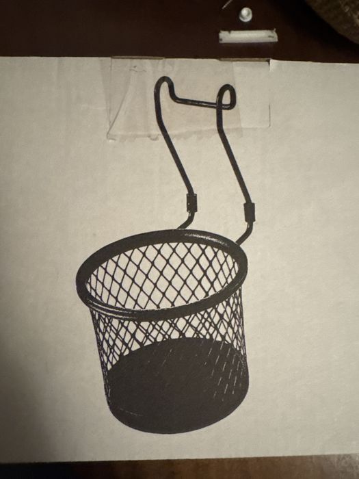 Koszyk ikea hultarp na reling