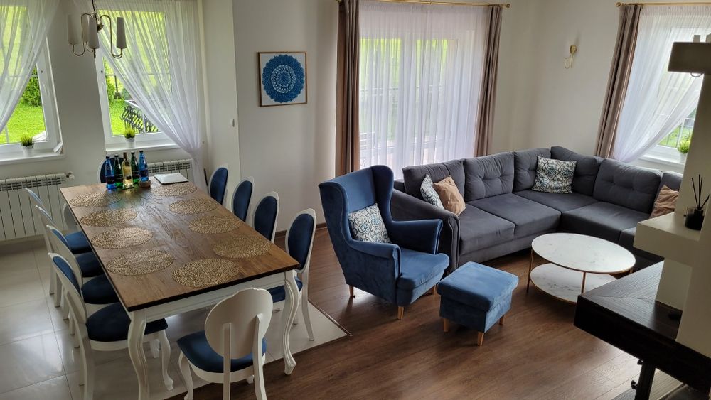 Dom domek w górach, domek z jacuzzi, willa strefa SPA (balia, sauna) Beskidy Góry wakacje noclegi