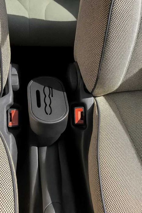 Fiat 500 - suporte para copos / caixote lixo