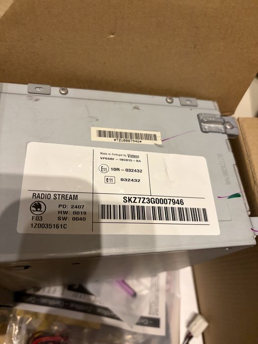 Radio Skoda Stream MP3 CD