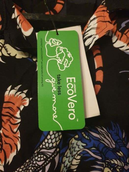 Koszula męska w smoki nowa z metka 5xl