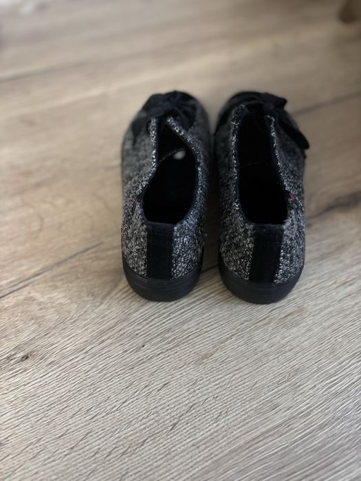 Tampki damskie welurowe / dwa razy noszone