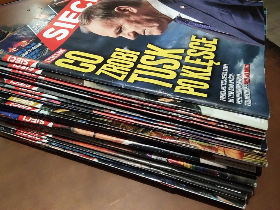 Tygodnik SIECI 2025 rok,  51 numerów, komplet.