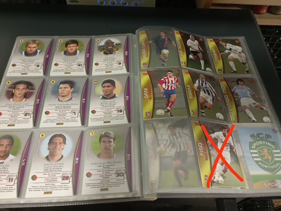 Caderneta Mega Craques 2003