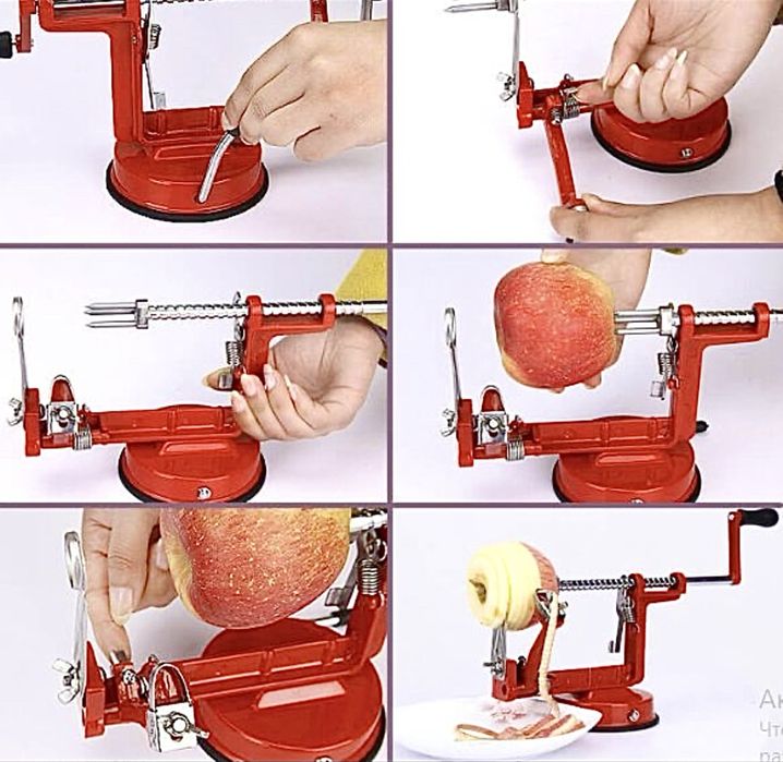 Яблукочистка яблокочистка / яблукорізка яблокорезка Австрія