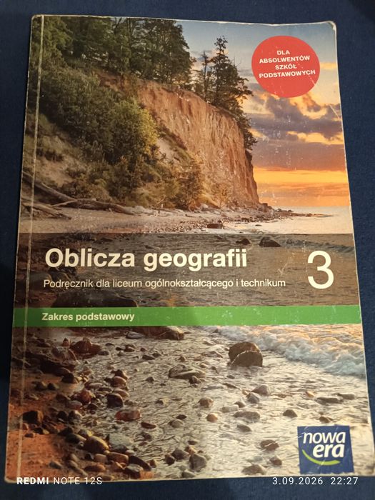 Oblicza geografii 3, zakres podstawowy