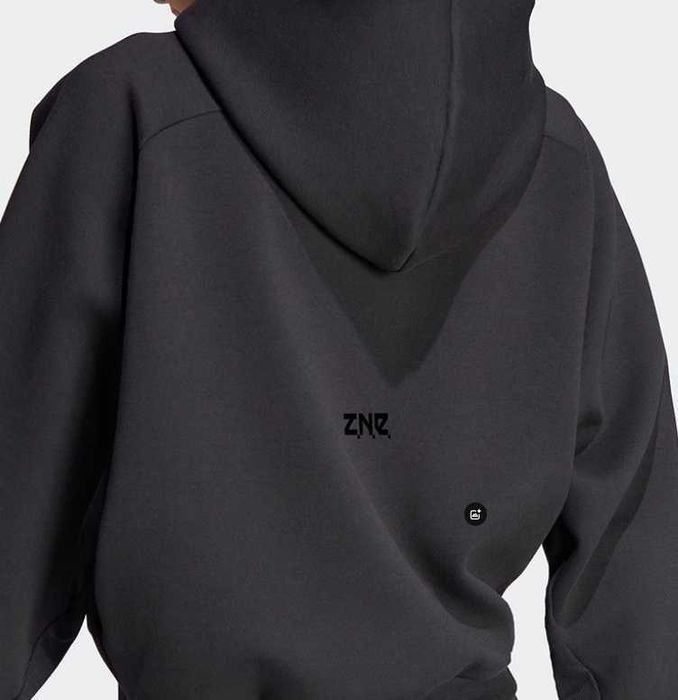 Толстовка жіноча Adidas Z.N.E. Full-Zip Black IN5128
