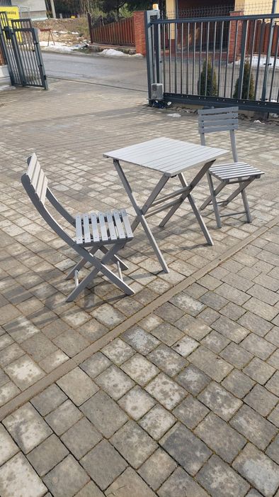 Meble ogrodowe drewniane wypoczynek