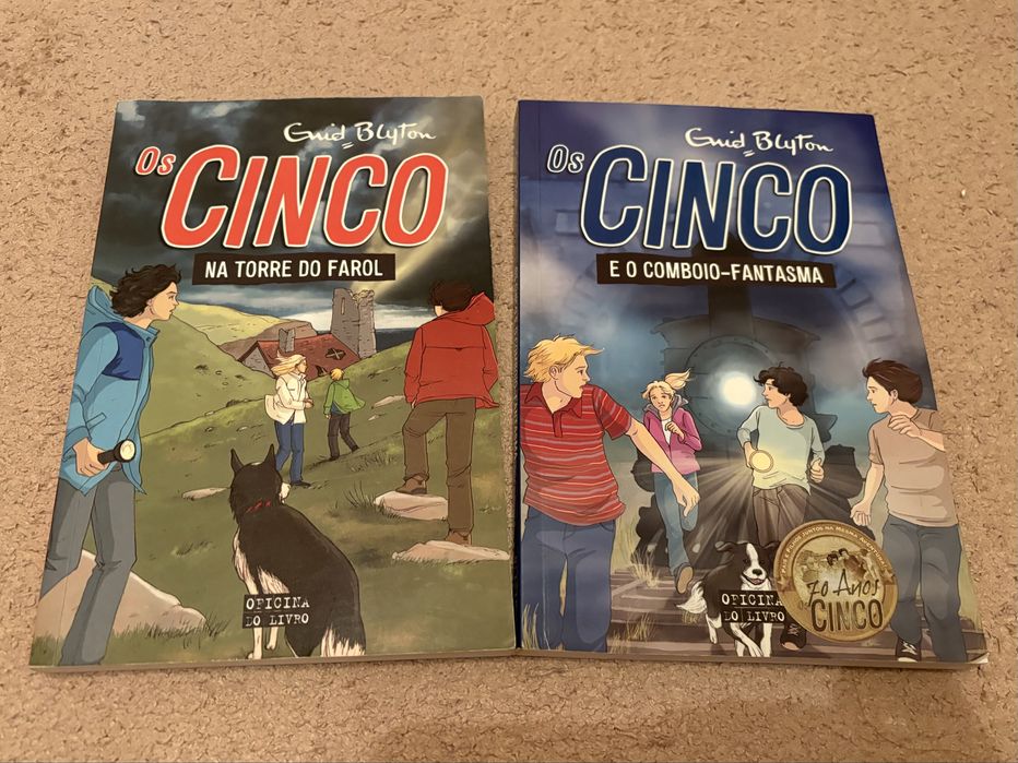 Livros os Cinco 7 e 12