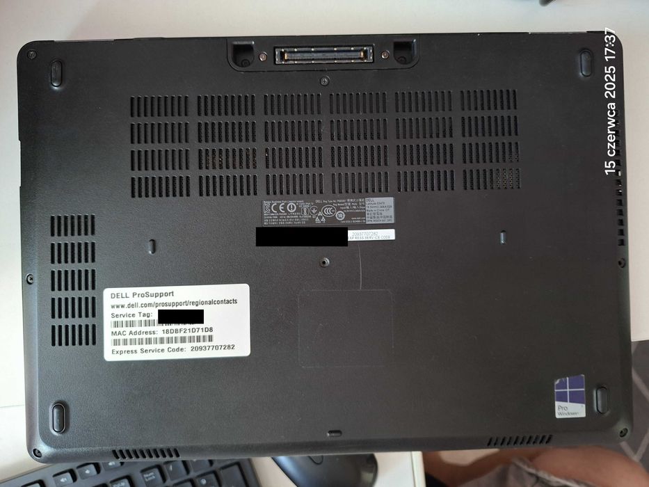 Notebook DELL Latitude E5470