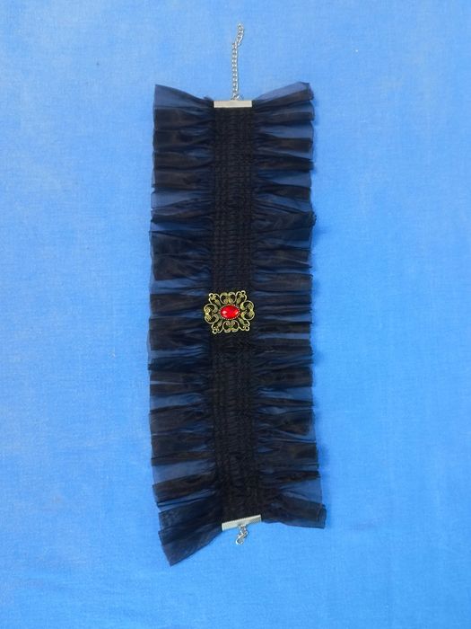 Kołnierz choker elegancki gotycki wiktoriański