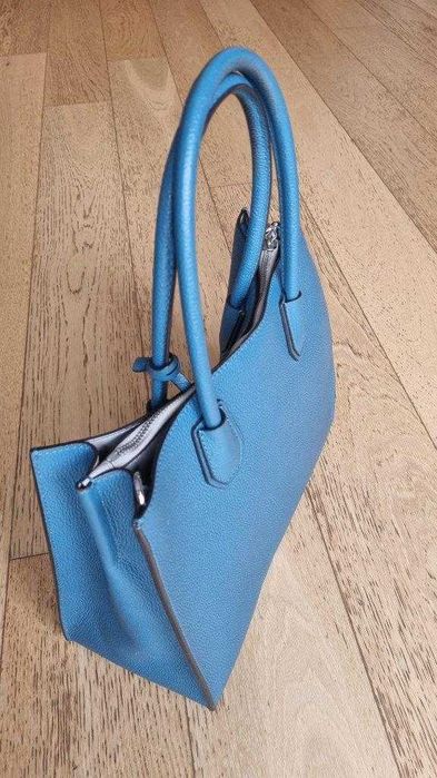 MICHAEL KORS torebka torba skórzana oryginał damska turkusowa