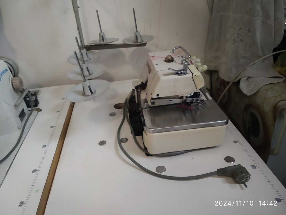 Оверлок, промышленные швейные машины.