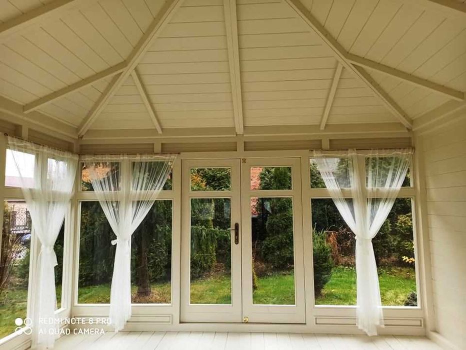 Duży pawilon ogrodowy / oranżeria / altanka 4x4m