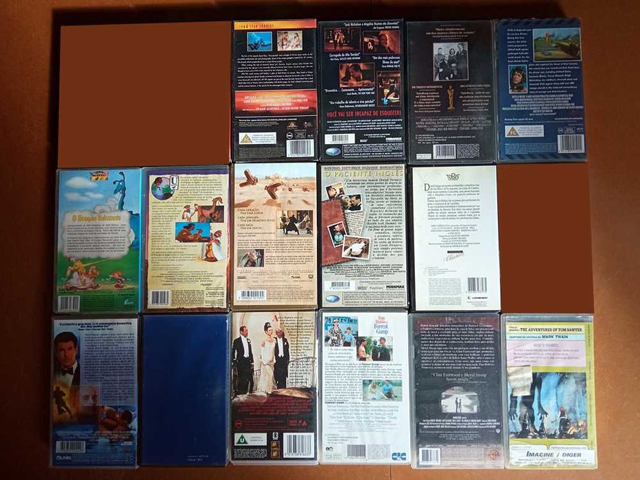 Filmes VHS Originais