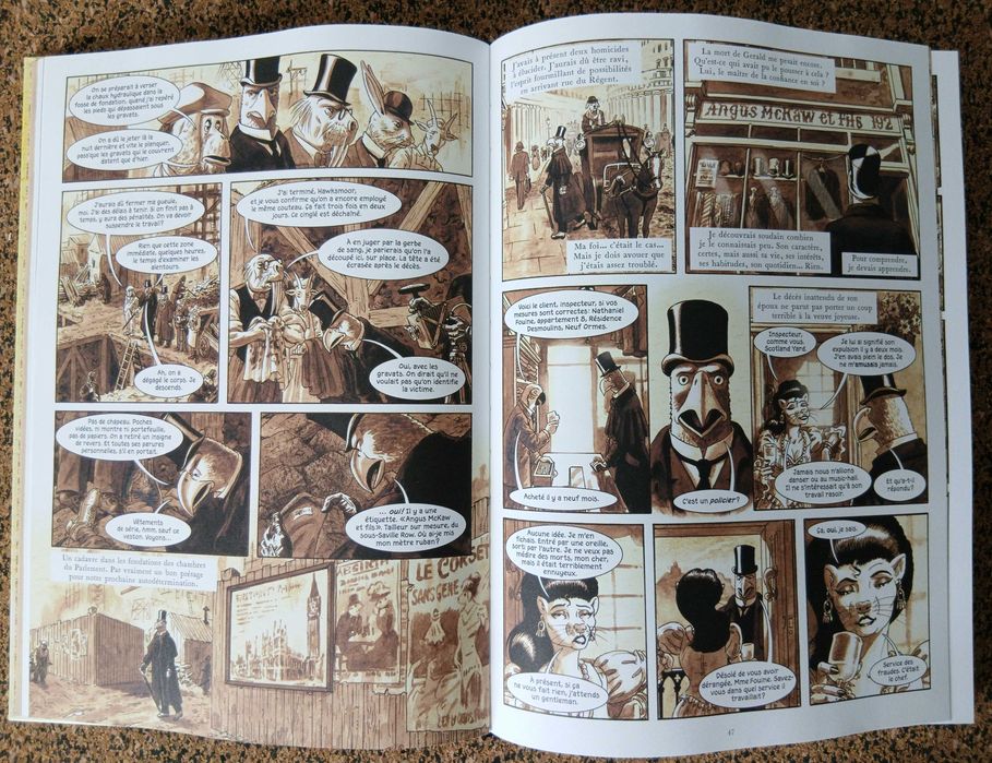 BD - Les carnets de Stamford Hawksmoor (Bryan Talbot)