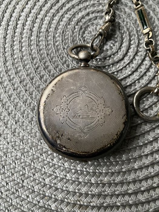 Продам карманные часы , серебро