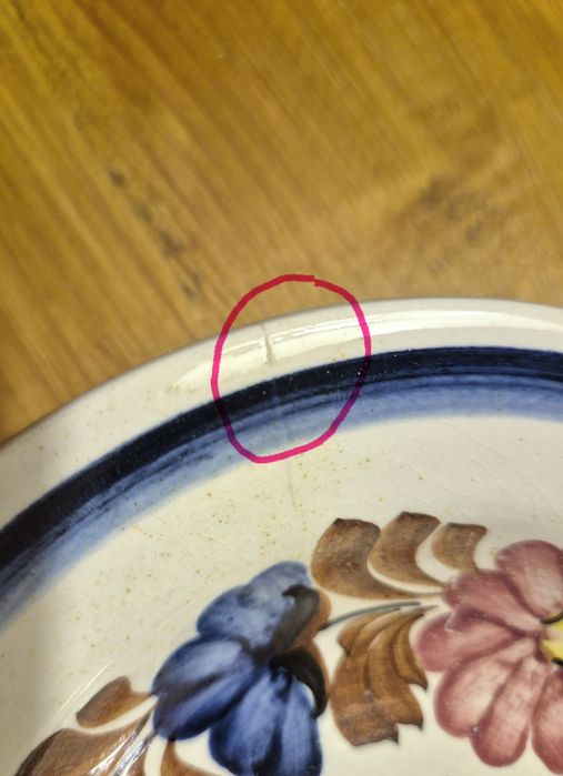 Talerzyki/miseczki z Włocławka 7 szt.