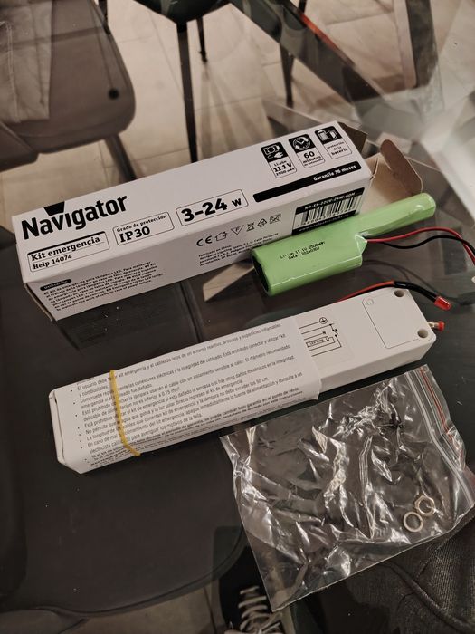 Kit Emergência LED Navigator HELP TP30 3-24V (Novo/Em Caixa)