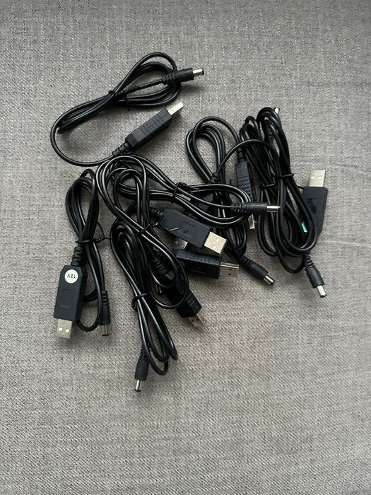 Кабель перетворювач від роутеру до павербанку