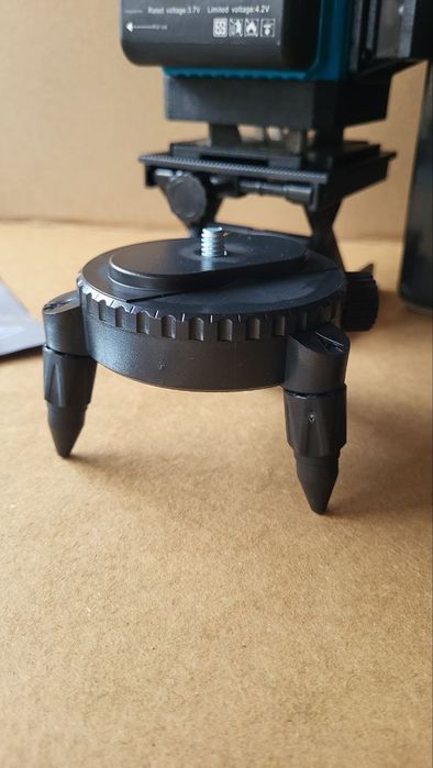 16ліній 4D рівень/Domotec/лазерний нівелір в кейсі