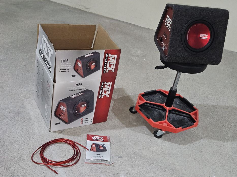 Subwoofer MTX    AMPLIFICADO    TRP8 350w