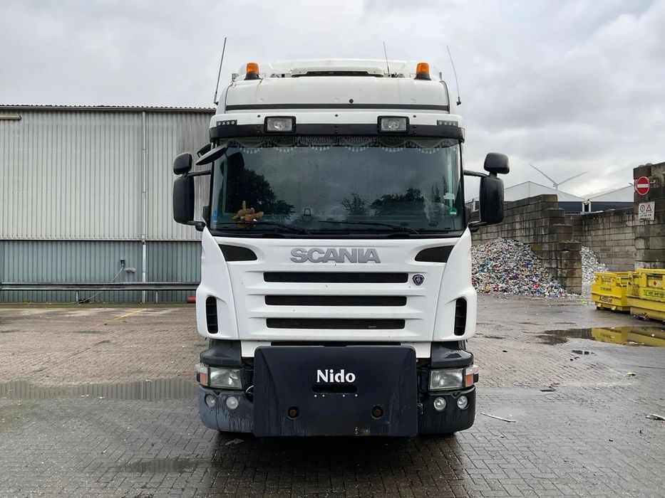 SCANIA R440 GRUA C/RÁDIOCOMANDO CAIXA 6,50 SÓ 600.000km #OPORTUNIDADE#