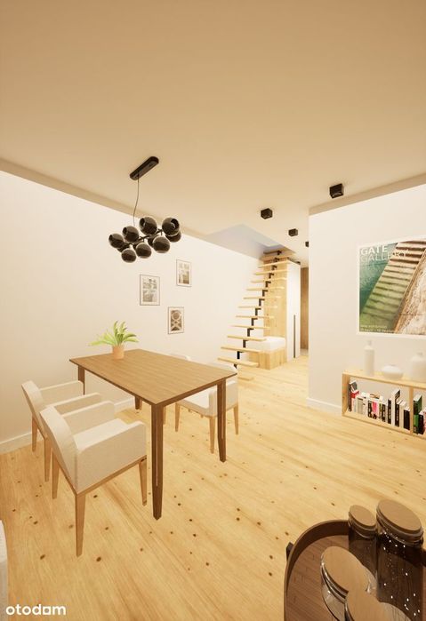 Armii Krajowej 8A - mieszkanie 3 pokoje- 70,27 m2 -dwupoziomowe, garaż