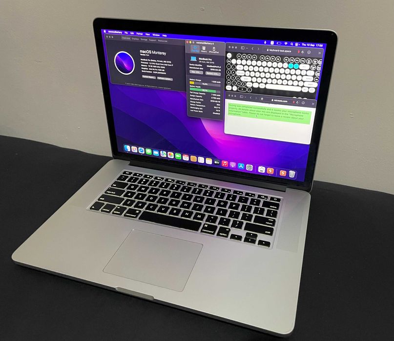 Apple Macbook Pro 2015 15” 16/256GB [i7 2.2] [85%]