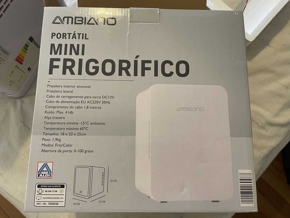 Mini frigorífico para casa, carro ou escritório