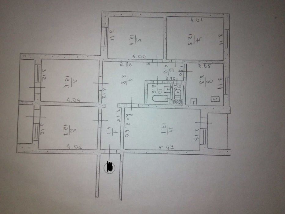 5-ТИ КІМНАТНА квартира!!!