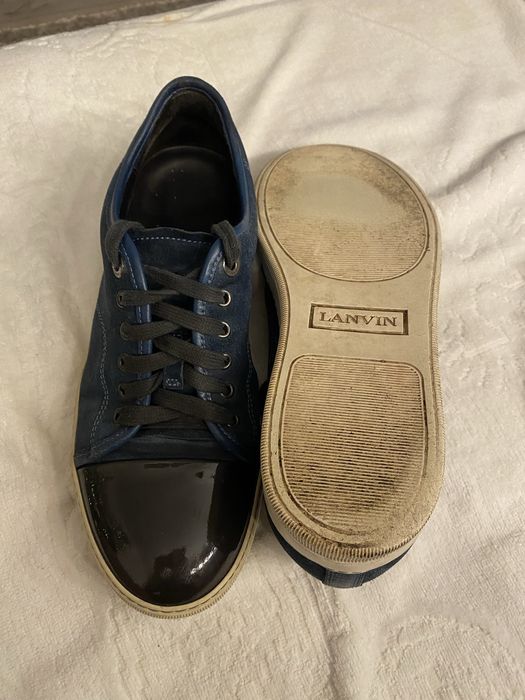 Lanvin toe cap sneakers, кроссовки — zdjęcie 3