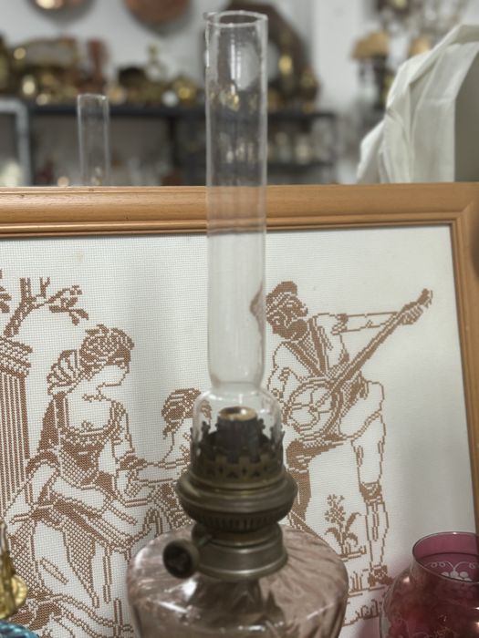 Candeeiro antigo a petroleo