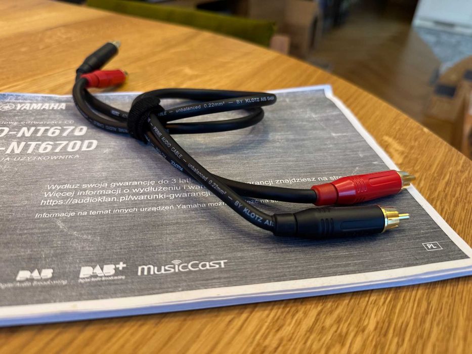 Yamaha CD-NT670D - streamer odtwarzacz sieciowy /Spotify/Tidal/Deezer